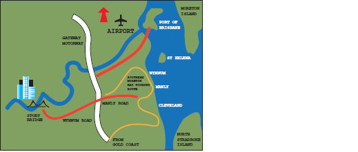 wynnum manly yacht club marina map