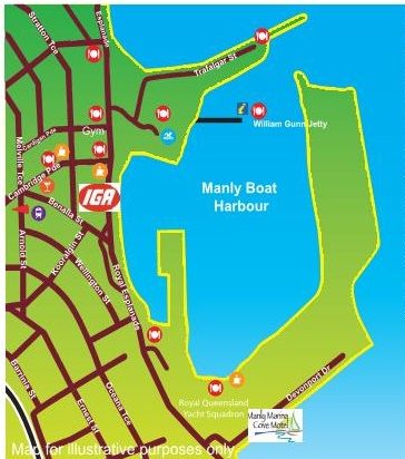 Manly Harbour Map 2016 Map Only E1485947047947 
